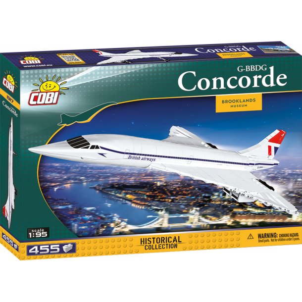 COBI Byggesæt Concorde G-BBDG - 455 klodser