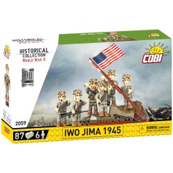 COBI Byggest - Figurer 6 stk - 87 klodser - IWO JIMA 1945