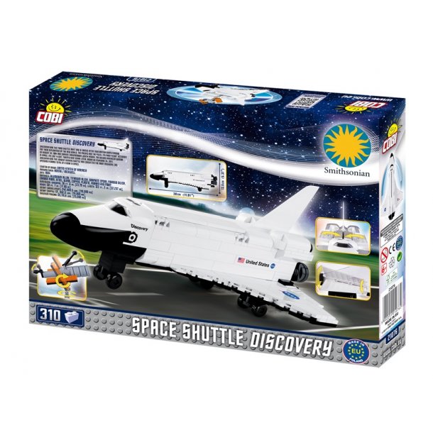 COBI Byggest Smithsonian Space Shuttle Discovery - Samlest med 352 klodser