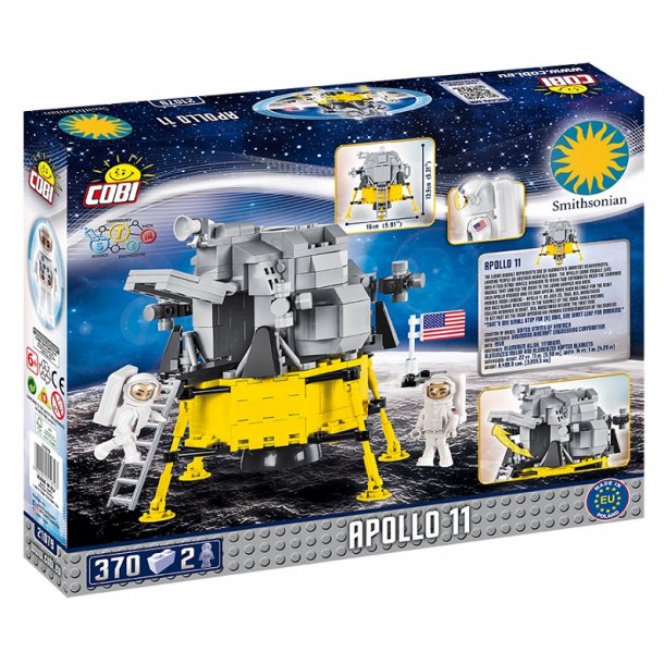 COBI Byggest Smithsonian Apollo 11 - 370 Klodser 