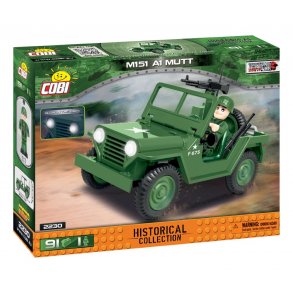 COBI Byggest Vietnam War M151 A1 MUTT - 91 Klodser