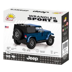COBI Byggest Jeep Wrangler Sport S - Samlest med 98 klodser