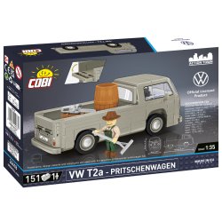 COBI Byggest Volkswagen T2a Ladvogn - 151 Klodser 