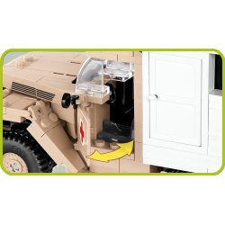 COBI Byggeklodser WW2 Ford V3000S Maultier Ambulance - 535 Klodser