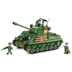 COBI Byggest Sherman M4A3E8 "Easy Eight" - Samlest med 745 klodser