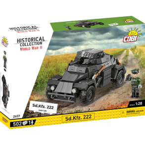 COBI Byggest WW2 SD.KFZ. 222- 502 klodser