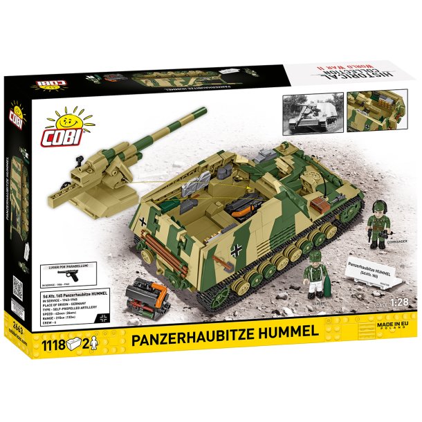 COBI Bygges�t Panzerhaubitze Hummel - Samles�t med 1118 klodser