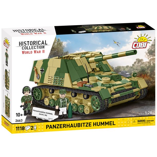 COBI Bygges�t Panzerhaubitze Hummel - Samles�t med 1118 klodser