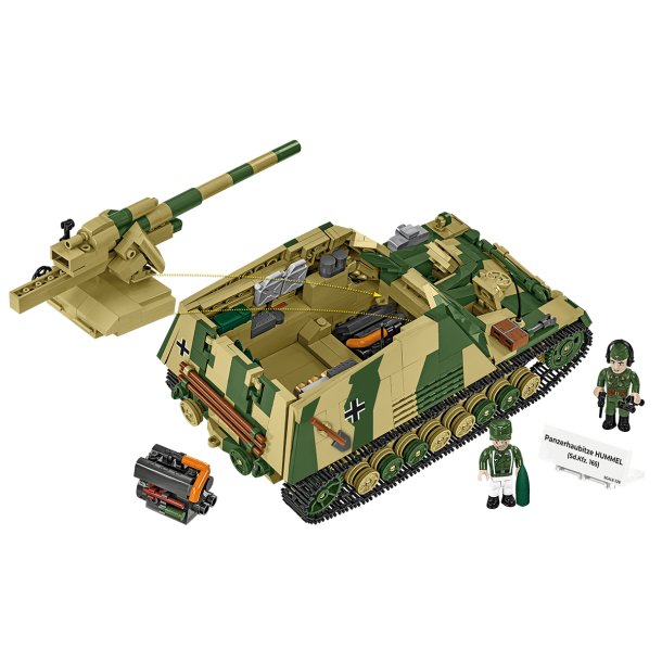 COBI Bygges�t Panzerhaubitze Hummel - Samles�t med 1118 klodser