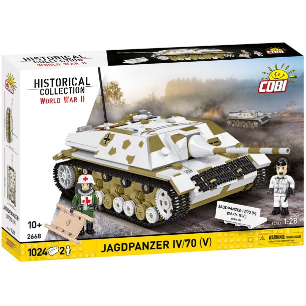 COBI Bygges�t Jagdpanzer IV/70 (V) - Samles�t med 1024 klodser