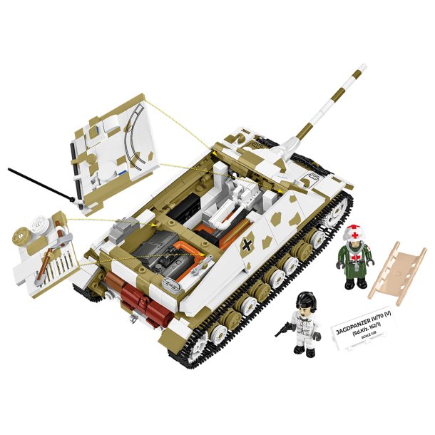 COBI Bygges�t Jagdpanzer IV/70 (V) - Samles�t med 1024 klodser