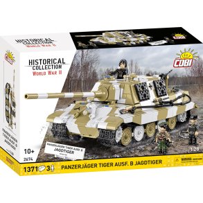 COBI Bygges�t Panzerj�ger Tiger Ausf. B Jagdtiger - 1371 klodser