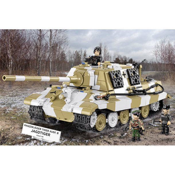 COBI Bygges�t Panzerj�ger Tiger Ausf. B Jagdtiger - 1371 klodser
