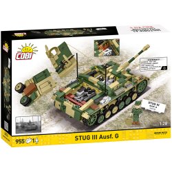 COBI Byggeklodser WW2 Stug III G  - 955 Klodser