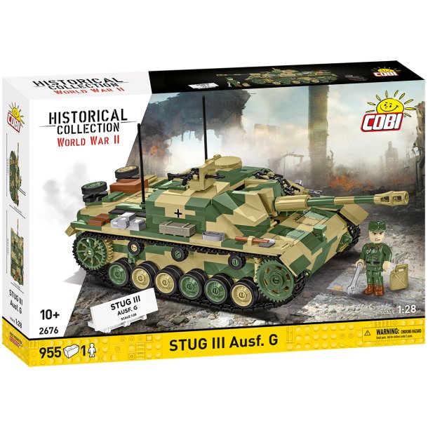 COBI Byggeklodser WW2 Stug III G  - 955 Klodser