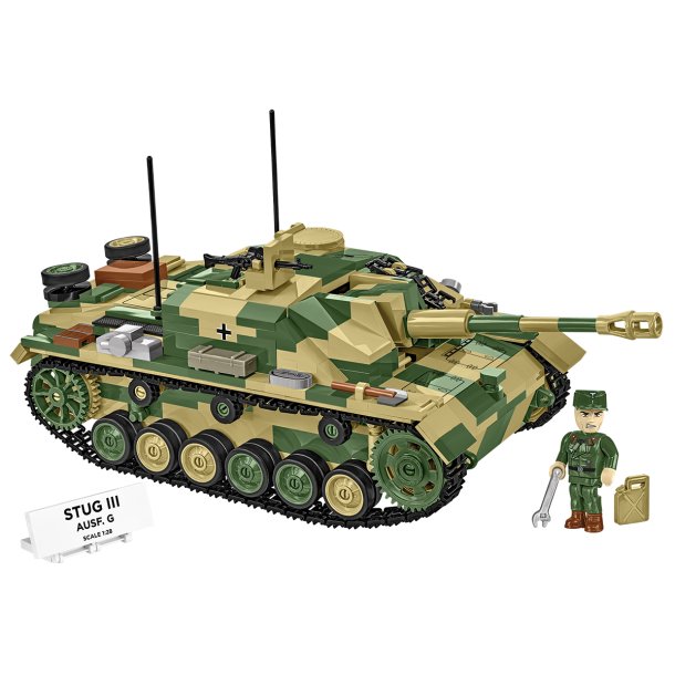 COBI Byggeklodser WW2 Stug III G  - 955 Klodser