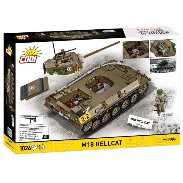 COBI Byggeklodser M18 Hellcat - 1026 klodser