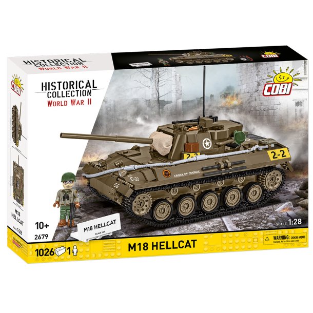 COBI Byggeklodser M18 Hellcat - 1026 klodser