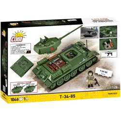 COBI Bygges�t T-34-85 - 1046 Klodser