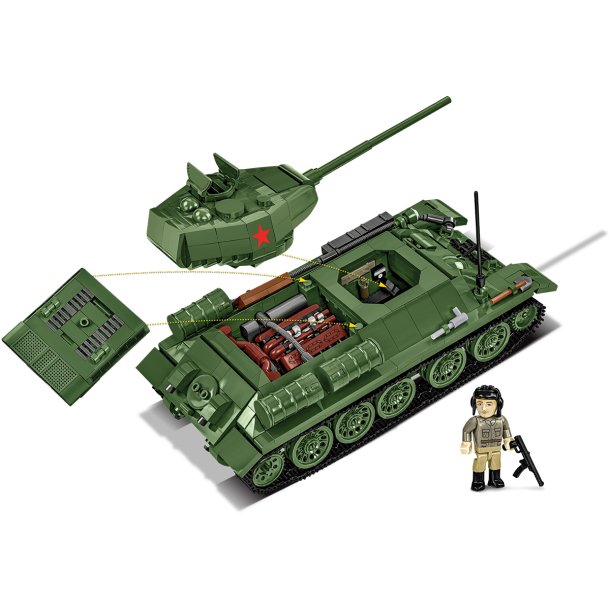 COBI Bygges�t T-34-85 - 1046 Klodser