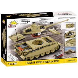 COBI Bygges�t Tiger II King Tiger (KTV2) - 1572 klodser