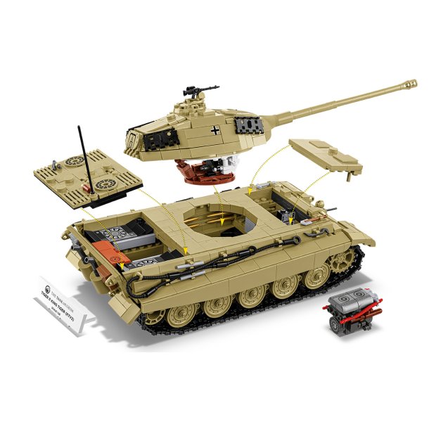 COBI Bygges�t Tiger II King Tiger (KTV2) - 1572 klodser