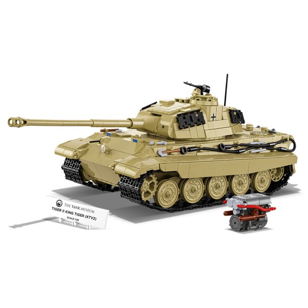 COBI Bygges�t Tiger II King Tiger (KTV2) - 1572 klodser