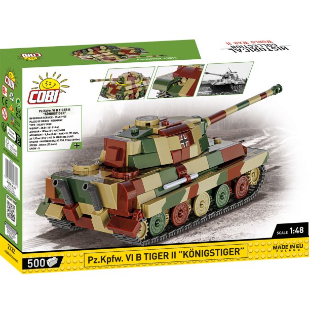 COBI Bygges�t Pz. Krfw. VI B Tiger II K�nigstiger - 500 klodser