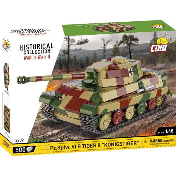 COBI Bygges�t Pz. Krfw. VI B Tiger II K�nigstiger - 500 klodser