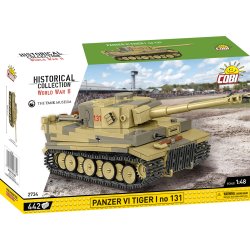 COBI Byggest Panzer VI Tiger 1 No 131 - Scale 1:48 - 442 klodser