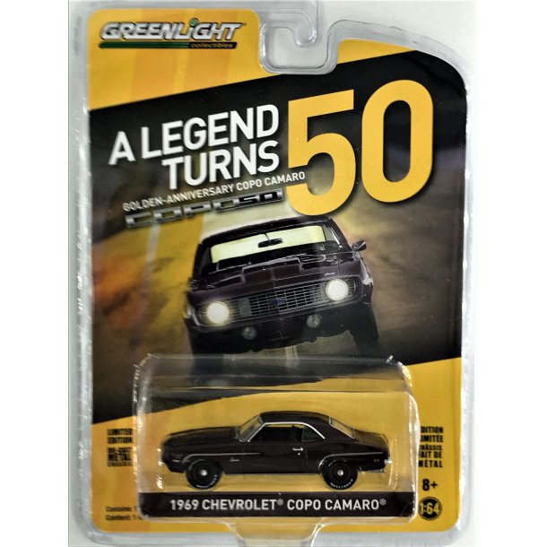 Greenlight 1:64 A Legend Turns 50 - 1969 Chevrolet Copo Camaro