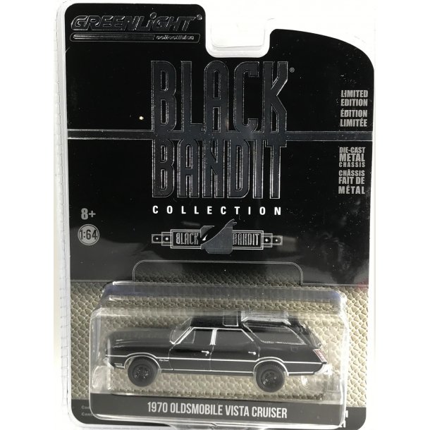 Greenlight 1:64 Black Bandit Series 21 - 1970 Oldsmobile Vista Cruiser