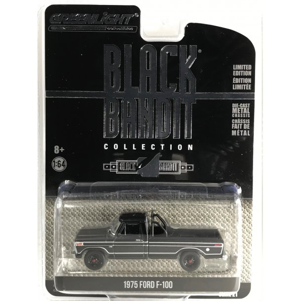 Greenlight 1:64 Black Bandit Series 21 - 1975 Ford F-100