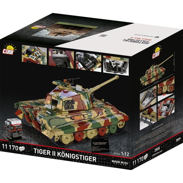COBI Bygges�t Tiger II K�nigstiger - 11170 klodser
