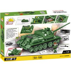 COBI Byggeklodser SU-100 - 655 Klodser