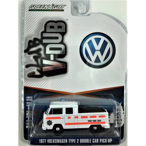 Greenlight 1:64 Club V-DUB Series 6 - 1977 Volkswagen Type 2 Double Cab Pick-Up