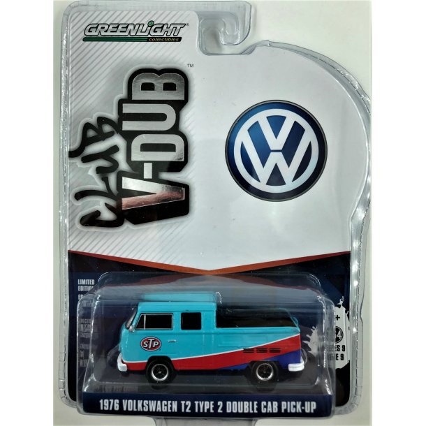 Greenlight 1:64 Club V-DUB Series 9 - 1976 Volkswagen Type 2 Double Cab Pick-Up