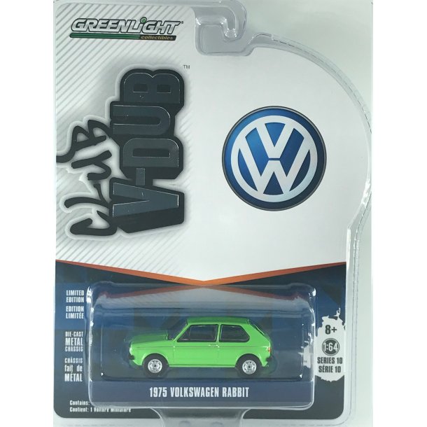 Greenlight 1:64 Club V-DUB Series 10 - 1975 Volkswagen Rabbit