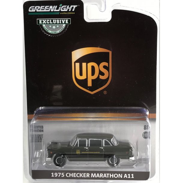 Greenlight 1:64 UPS - 1975 Checker Marathon A11