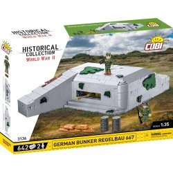 COBI Byggest - German Bunker regelbau 667 - 642 klodser