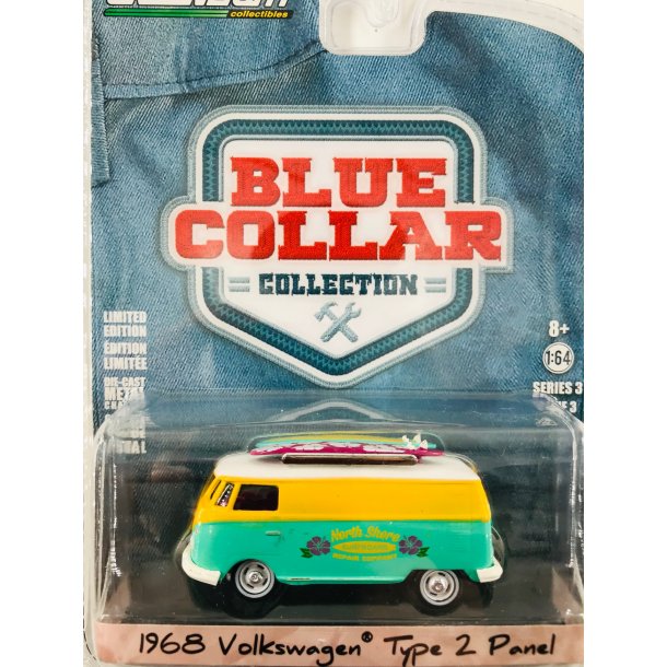 Greenlight 1:64 Blue Collar Series 3 - 1968 VW Type 2 Panel