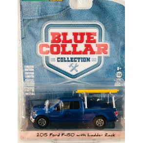 Greenlight 1:64 Blue Collar Series 3 - 2015 Ford F-150 with Ladder Rack
