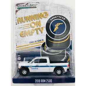 Greenlight 1:64 Running on Empty Series 10 - 2018 RAM 2500 Goodyear