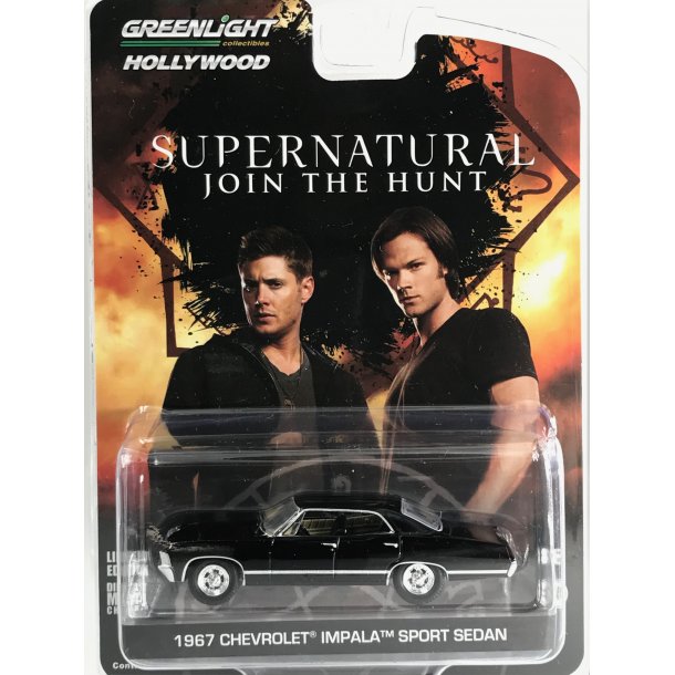 Greenlight 1:64 Supernatural Join the Hunt - 1987 Chevrolet Impala Sport Sedan