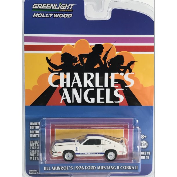 Greenlight 1:64 Charlie Angels - Jill Monroe's 1976 Ford Mustang II Cobra II