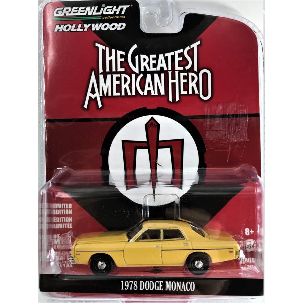 Greenlight 1:64 Hollywood The Greatest American Hero - 1978 Dodge Monaco
