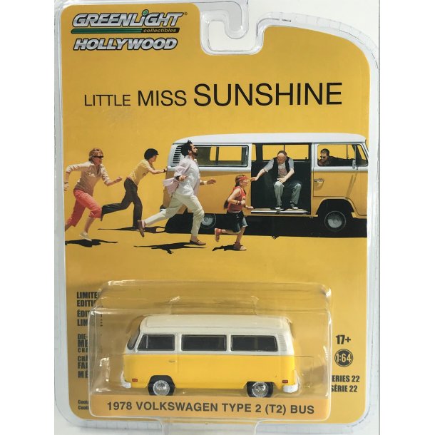 Greenlight 1:64 Little Miss Sunshine - 1978 Volkswagen Type 2 (T2) Bus