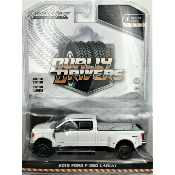 Greenlight 1:64 Durrly Drivers Series 1- 2018 Ford F-350 Lariat