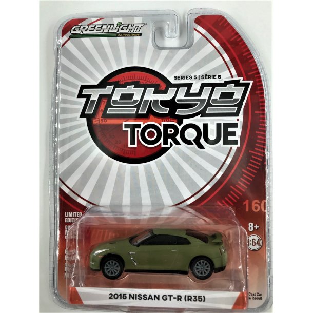 Greenlight 1:64 Tokyo Torque - 2015 Nissan GT-R (R35)