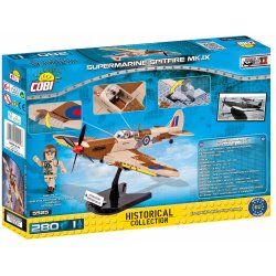 COBI Byggeklodser Supermarine Spitfire Jagerfly - 280 klodser